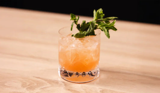 Takamine Strawberry Smash Cocktail